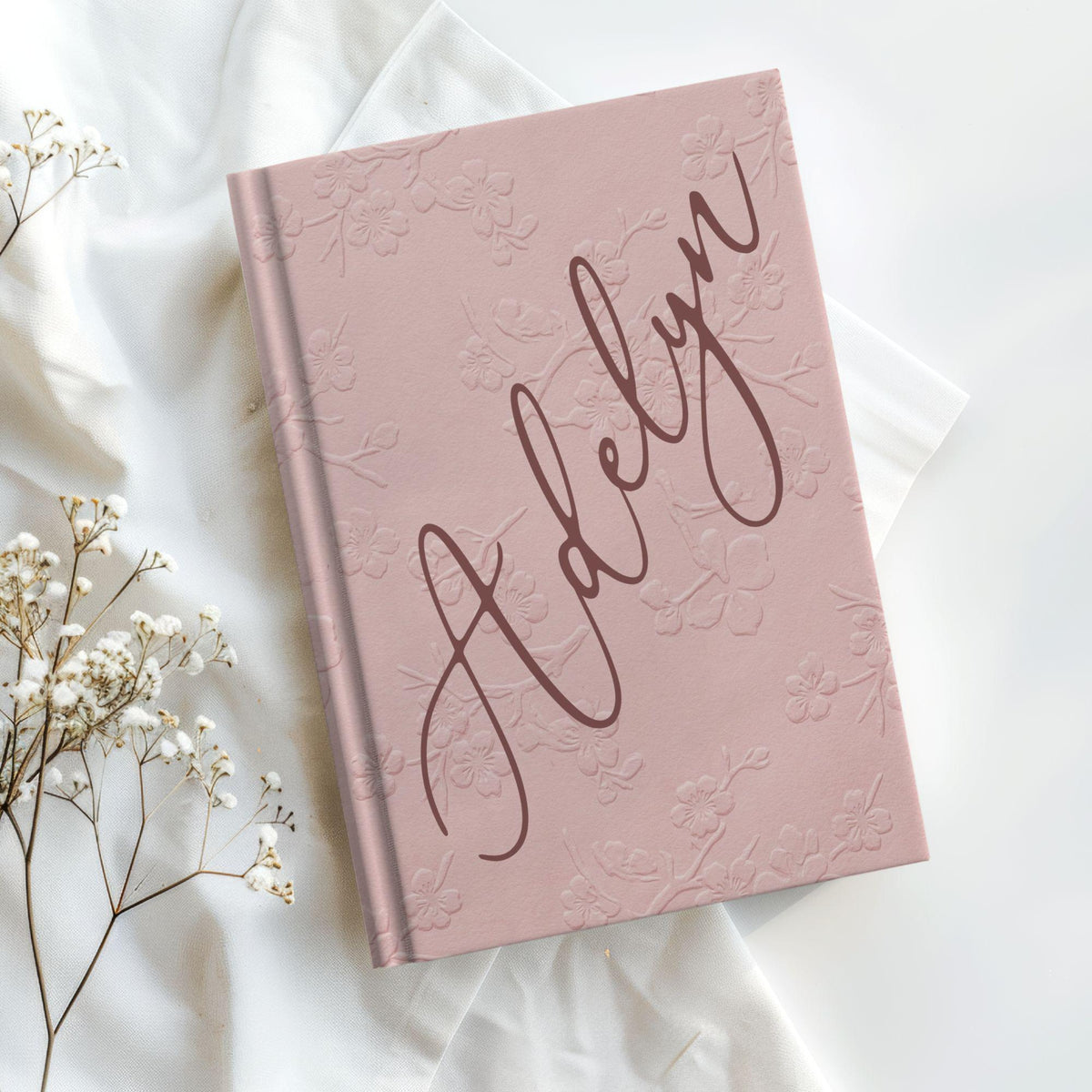 Personalized Bridal Party Gifts, Bridesmaid Gift, Maid of Honor Hardcover Journal, Custom Name Gift for Bridesmaids Proposal Gift from Bride