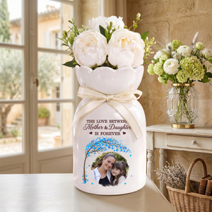 Love Between Mother & Daughters Personalized Flower Vase