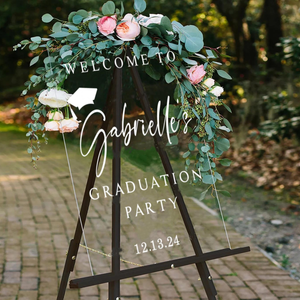 2026 Graduation Party Welcome Sign, Graduation Party Decor Sign, College Grad Sign, Graduation Decoration, Graduation Gifts, Class of 2026 Sign