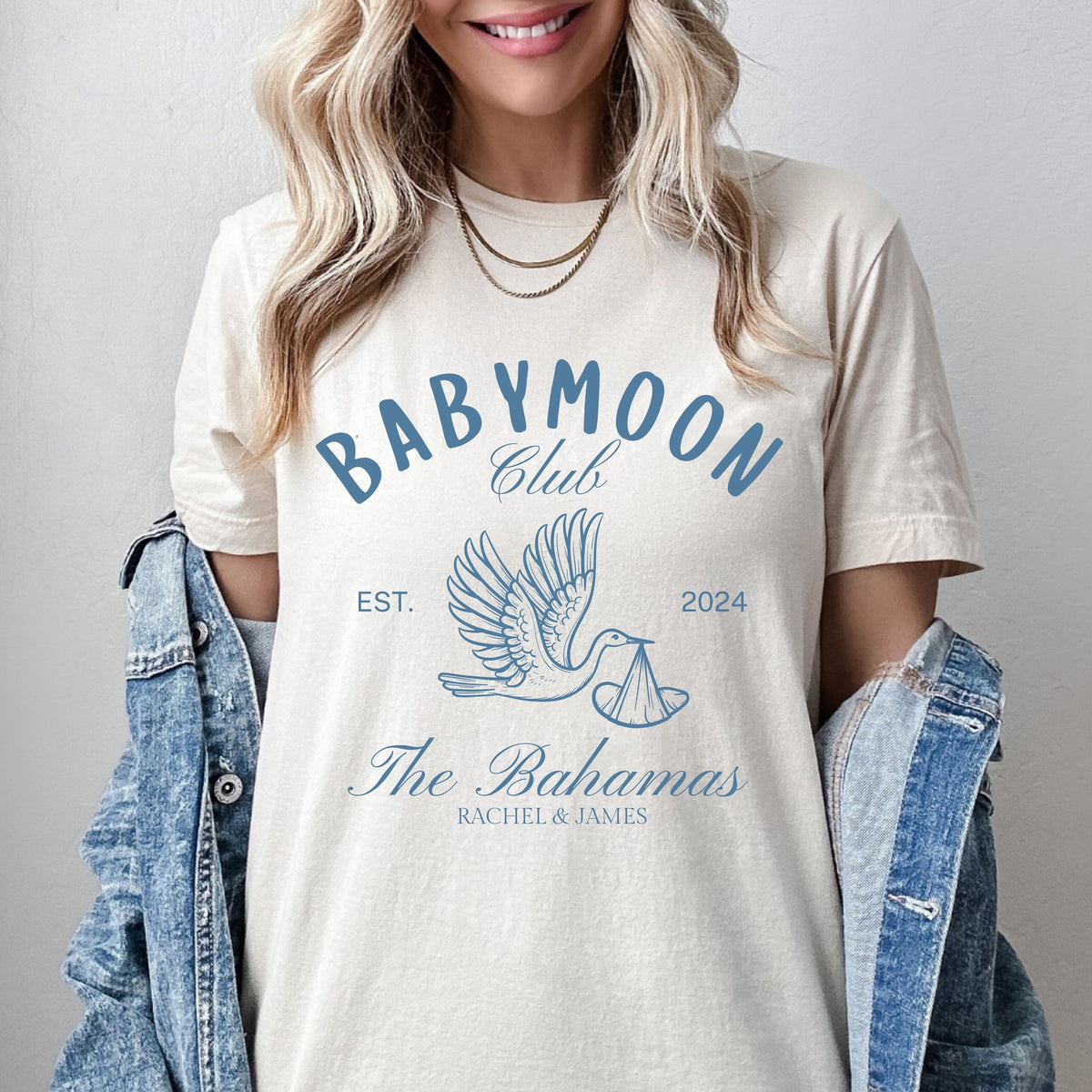 Babymoon Shirt Custom Babymoon Vacation, Maternity Baby Reveal Shirt, Beach Pregnancy Announcement Shirt, Personalized Nautical Baby Shower Tee