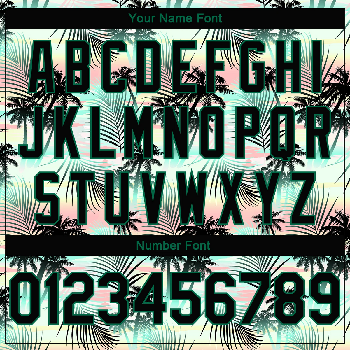 Custom Black Black-Kelly Green 3D Pattern Design Tropical Palm Leaves Authentic Basketball Jersey 4_9f1dcaa4-3040-461f-9bb2-2849af39b3f6.png