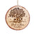 Personalized 10th Anniversary Ornament, 10th Wedding Anniversary Wood Ornament, Gift for Couples, 10 Year Anniversary Gifts for Him or Her