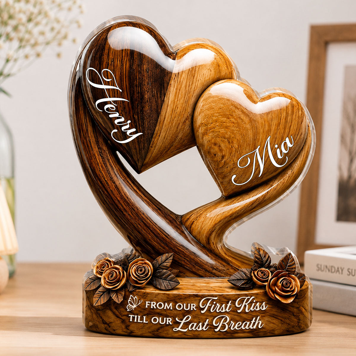 You And Me We Got This - Personalized Custom Shaped Acrylic Plaque