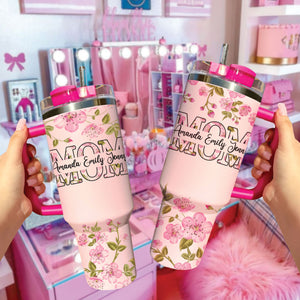 Floral Mom With Kids Name - Personalized Tumbler - Gift For Mother 4_53ce8970-781f-4843-a41a-bf6a5297e037.jpg?v=1713941630