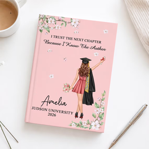 Personalized Graduation Gifts For Her, Custom Graduation Journal, Class Of 2026 Gift For Daughter, Senior Gift Girls, College Graduate Gift