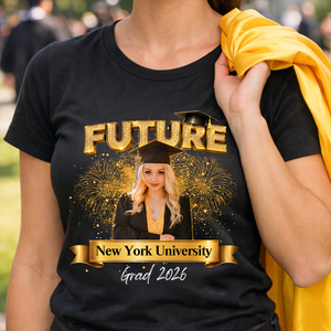 Congrats Future 2026 Personalized Graduation T-shirt