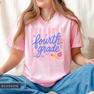 School staff shirt, Teacher Team Shirts, Back to School Shirt, Grade Level Team Tees, Teacher Gift, First Second Third Fourth Fifth Grade