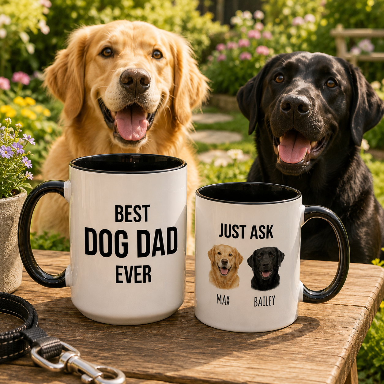 Personalized Dog Dad Mug, Gift For Dog Dad, Dog Dad Cup, Best Dog Dad Every Coffee Mug