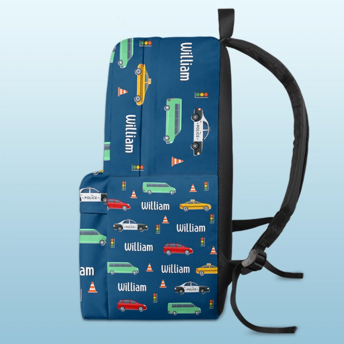 All Roads Lead To Fun - Personalized Backpack - Gift For Kid, Back To School Gift