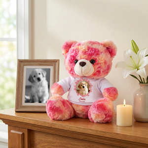 Beside You Memorial Pet Loss - Memorial Teddy Bear