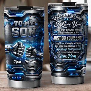 Stay Strong Trust Yourself - Personalized Custom 3D Effect Tumbler