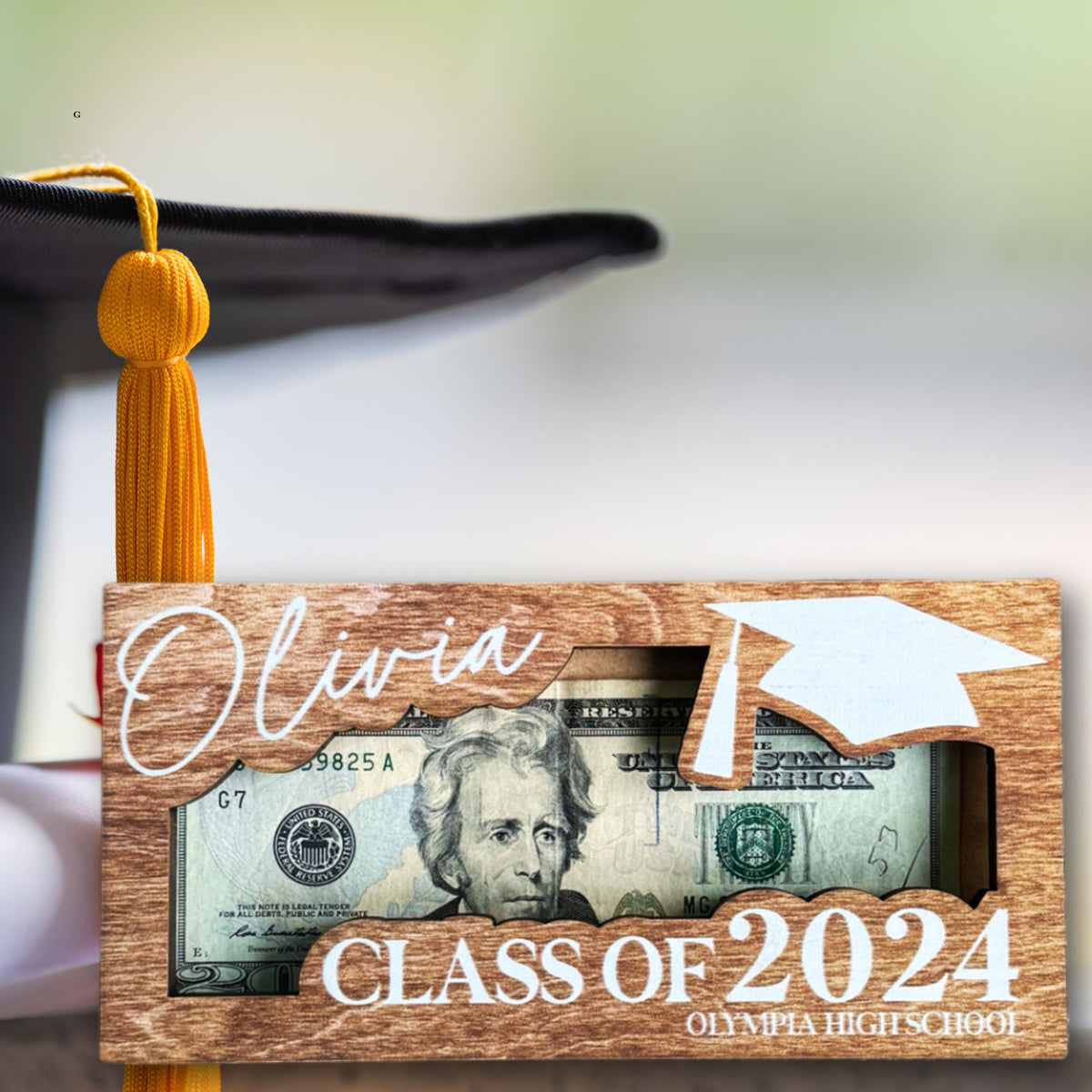 Graduation Money Holder - Personalized Graduation Money Holder - 2025 Graduation Money Holder - Graduation Gifts 2025 - Class of 2025