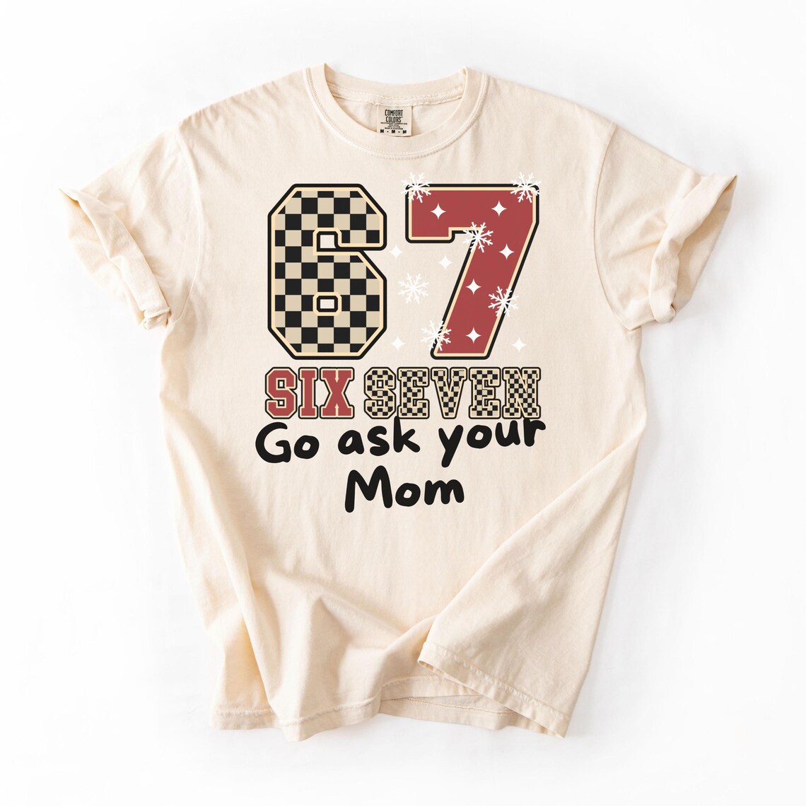 Funny six seven Family Christmas Pajama, 6 7 Matching Holiday Apparel for the Whole Family