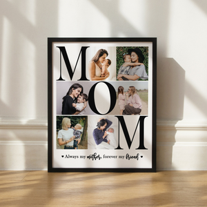 Mom Photo Collage - Personalized Canvas - Gift For Mom, Mother's Day Gift