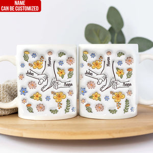 Mom Hold Our Hands Also Our Hearts - Personalized 3D Inflated Effect Printed Mug - Gift For Mother 4_c3387bca-7954-4ea7-846a-5f4f87d51bf5.jpg?v=1713931164