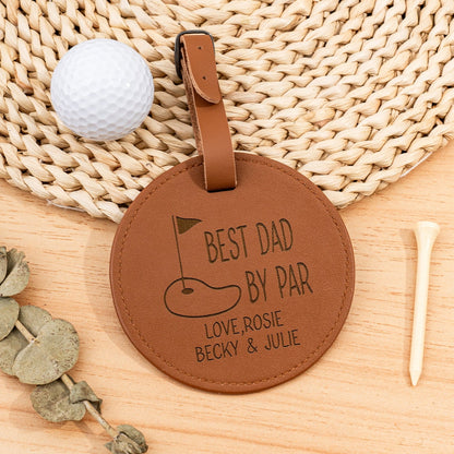 Fathers Day Gift Golf, Best Dad By Par, Personalized Golf Gift For Him, Coach Gifts From Team, For Grandpa, Dad Golf Gifts, Golf Tee Holder