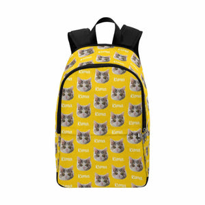 Custom Photo Backpack, Personalized Name Backpack, Custom Bookbag, Travel Backpack, Custom School Backpack, Custom Face Backpack