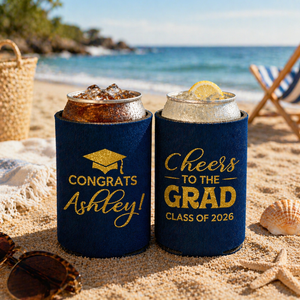 Graduation Party Favors, Graduation Can Cooler, Grad Gifts, College Graduation Favors, Class of 2026 Gift, Cheers to the Graduate