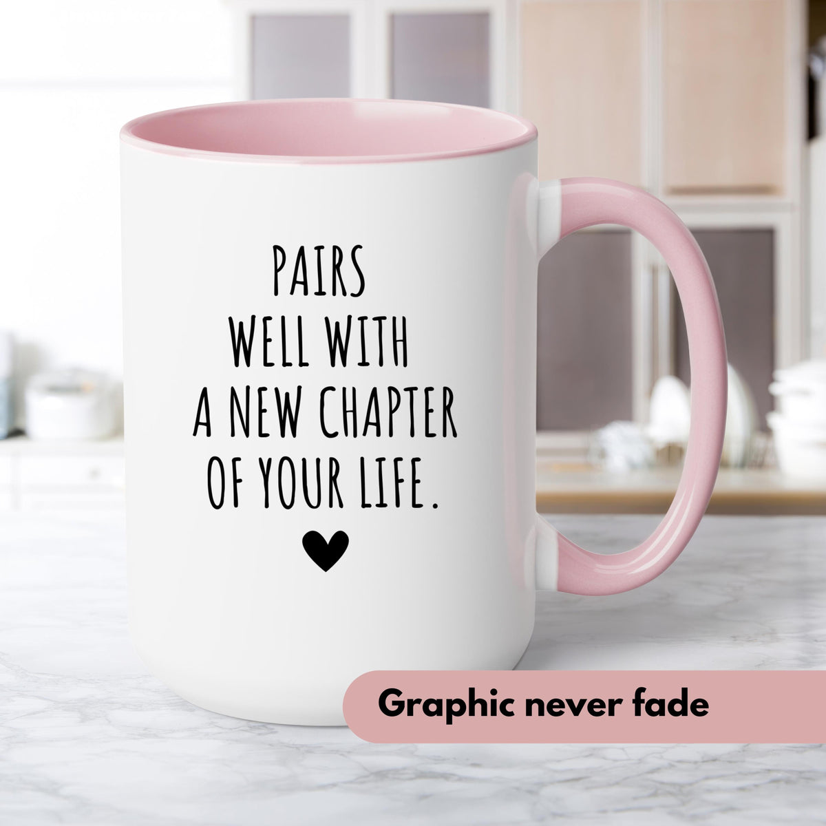 Custom Breakup gift, Divorce gift, new chapter, fresh start, warrior gifts, Motivational coffee mug, Divorce gift encouragement, for her