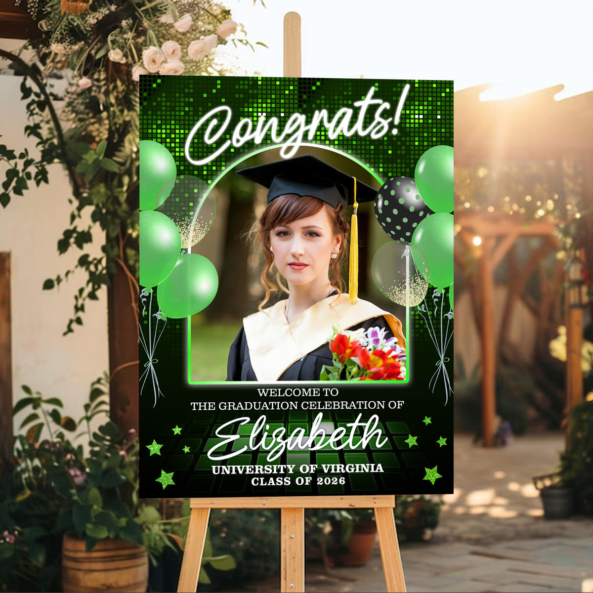 Class Of 2026 Graduation - Personalized Welcome Sign 4_e355e6b8-354f-4507-b27f-08ccb15f077f.jpg