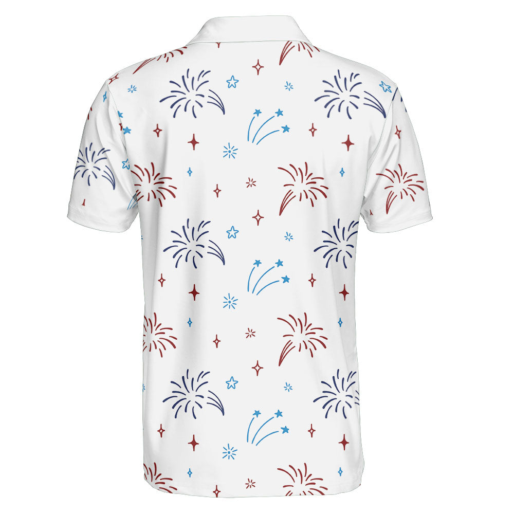 Patriotic Meowica - Personalized Polo Shirt - 4th Of July Gift For Cat Dad, Cat Mom