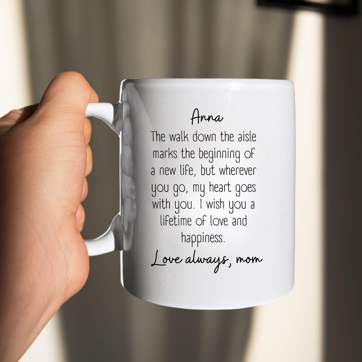Forever My Daughter - Personalized Mug - Gift For Daughter On Wedding Day
