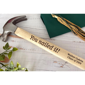 Personalized Hammer, Engraved Hammer, Custom Hammer, Gifts for Men, Contractor Gift, Graduation Gift