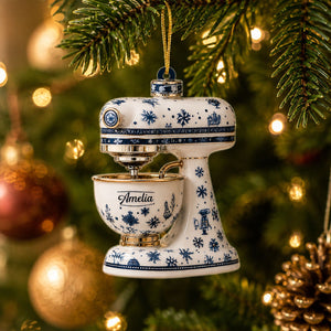 Baking Mixer - Personalized Acrylic Ornament, Christmas Gift For Bakers, Cooking Lovers