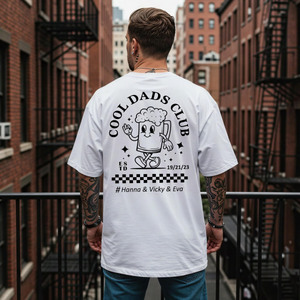 Personalized Dad Club T-shirt with child's birth year Father's Day gift, Daddy shirt for dad, gift idea for fathers