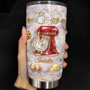 I Bake Cookies And Say F A Lot, Personalized Tumbler, Gift For Baking Lovers