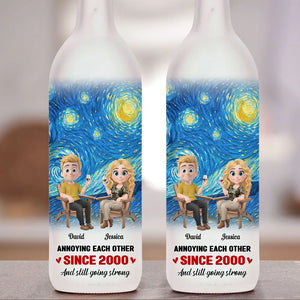 Annoying Each Other For Years And Still Going Strong - Personalized Bottle Lamp - Valentine's Day Gift, Anniversary Gift For Couple