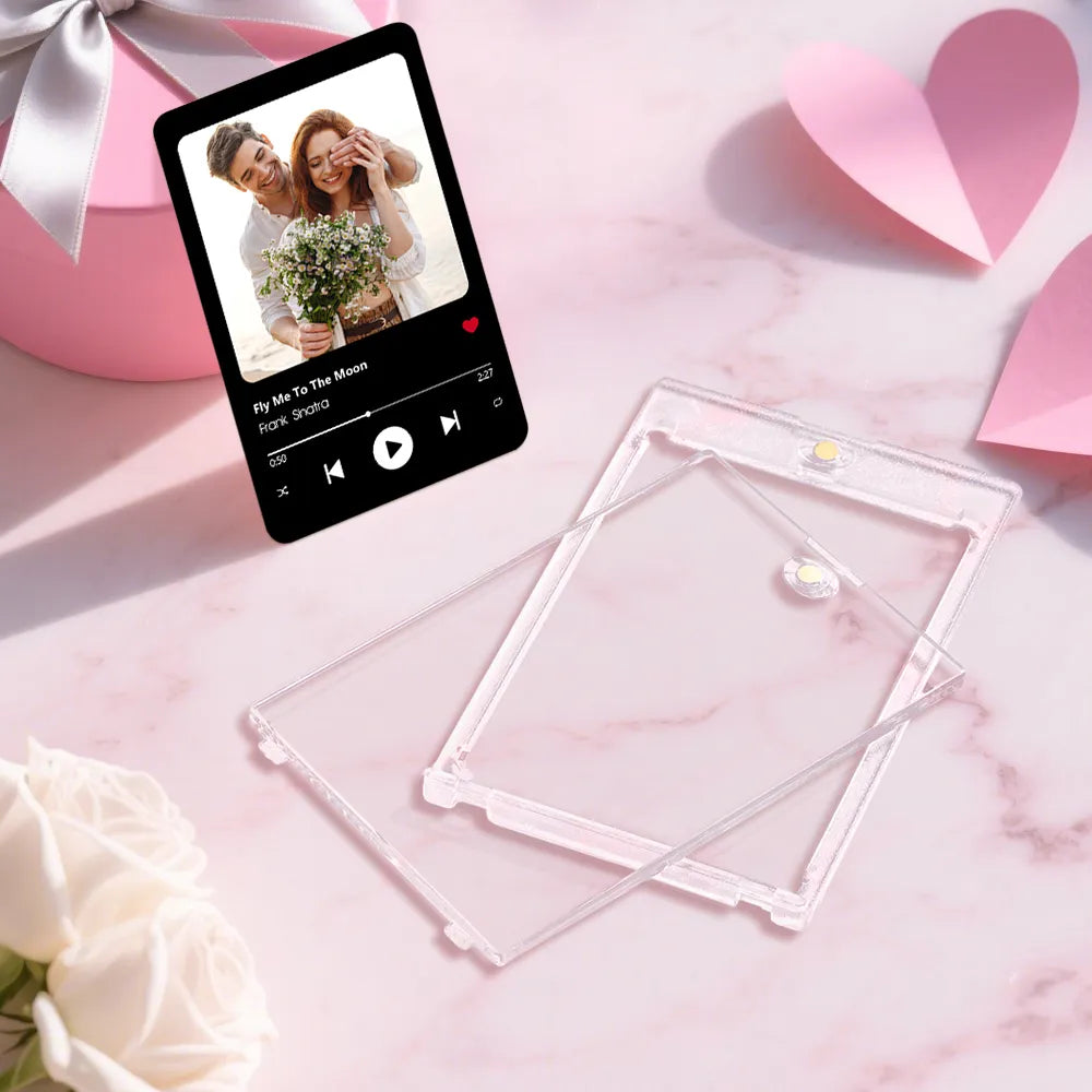 Custom Couple Love Song - Personalized Poke Card - Love Gift for Anniversary Valentine's Day or Birthday