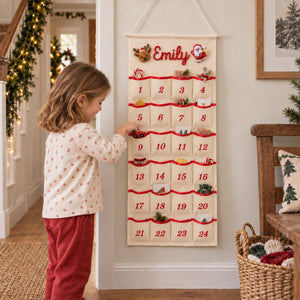 Personalized Canvas Advent Calendar for Kids, Reusable Christmas Advent Calendar, 24 Pocket Christmas Countdown, Custom Holiday Wall Decor 4a113fe8-1227-4538-a708-1514d0407417-il_1588xN.8548380334_muzi.jpg