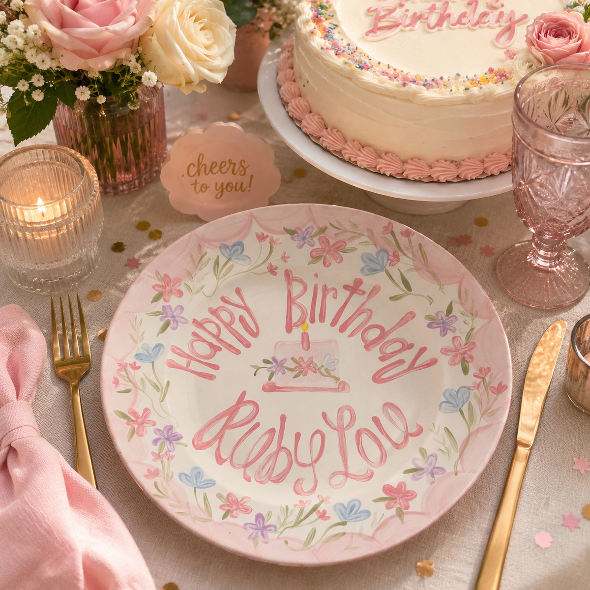 Personalized Baby’s First Birthday Ceramic Plate, Floral Keepsake Gift 4a171f1b-8afc-4094-8cab-28e526b5d96c-1.png