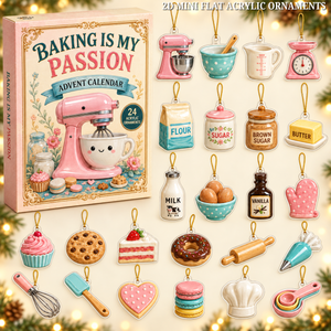 Baking Time Advent Calendar 2026 - 24-Day Festive Countdown, Acrylic Charms Blind Box - Gift For Bakers 4a1d9bd4-0f09-4310-95bb-8336d7d27978-baking-text.png