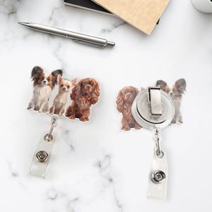 Bringing You Along To Work - Personalized Acrylic Badge Reel 4a28f9a4-98c7-49c2-91c8-232a69ce2def-2.webp