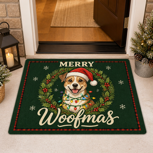 Merry Woofmas Festive Dog Doormat - Doormat 4a3466ae-875c-476c-8b57-3b6bdc15d006.png