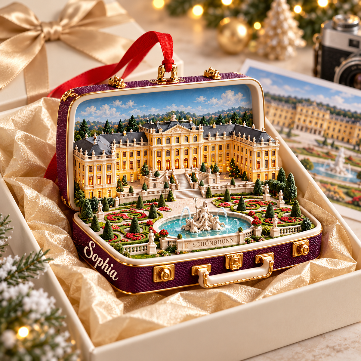 Personalized Schönbrunn Palace Christmas ornament 4a35a335-a46b-4182-940b-4cd961a7dfe5-Miniature-Sch-nbrunn-Palace-Ornament-Gift-Box-3.png