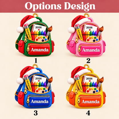 Personalized Kindergarten Christmas 3D Relief Ornament, Custom Name Backpack Christmas Ornament, 2026 Teacher Student Gift, First Time Kids 4aa06513-b3a8-41ac-865e-175950768a3e-d2fce9e0-8665-417d-8ebc-7f9cd5f274cf.png