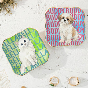 Custom Pet Portrait Name Watercolor Jewelry Dish, Personalized Cat Mom Jewelry Dish, Pet Memorial Gift for Pet Lover 4aa2ebc3-35c8-4215-9955-fd59d831fa6d-5.jpg