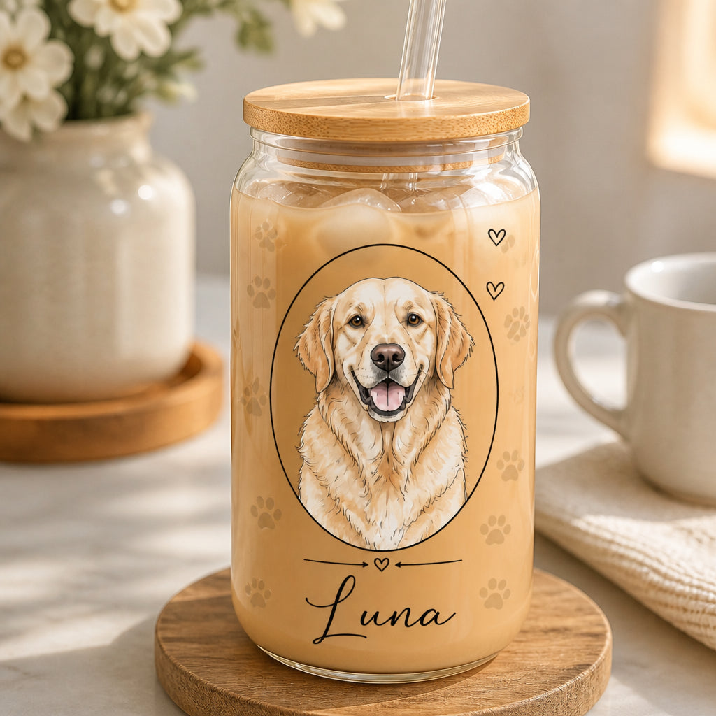 Custom Pet Portrait Can Glass – Upload Your Pet Photo - Personalized Glass Tumbler 4aeae4ac-4c07-4931-8549-3ca5f128e66c.jpg