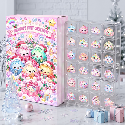 Dumpling First Christmas Advent Calendar 2026 - 24 Day Spirits Countdown, Acrylic Charms Blind Box - Gift For Family 4afefec6-bf90-4330-850c-b0286cdddfab-MOCKUP-7.png