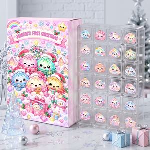 Dumpling First Christmas Advent Calendar 2026 - 24 Day Spirits Countdown, Acrylic Charms Blind Box - Gift For Family 4afefec6-bf90-4330-850c-b0286cdddfab-MOCKUP-7.png