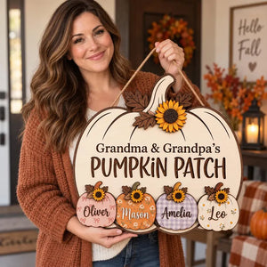 Personalized Grandma & Grandpa's Pumpkin Patch Door Sign, Custom Grandkids Names Fall Wood Decor, Grandparents Autumn Gift 4b1498fd-12eb-4d6e-bfcd-d16aba9f4c1c-dsdssvssxzdxvsvsssssssss-5-.webp