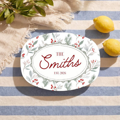 Personalized First Christmas as Newlyweds Platter, Holiday Cookie Plate, Just Married Christmas Gift, Couples Anniversary Serving Tray 4b42cce3-070f-4fdf-a251-a7f58608314f-53.jpg