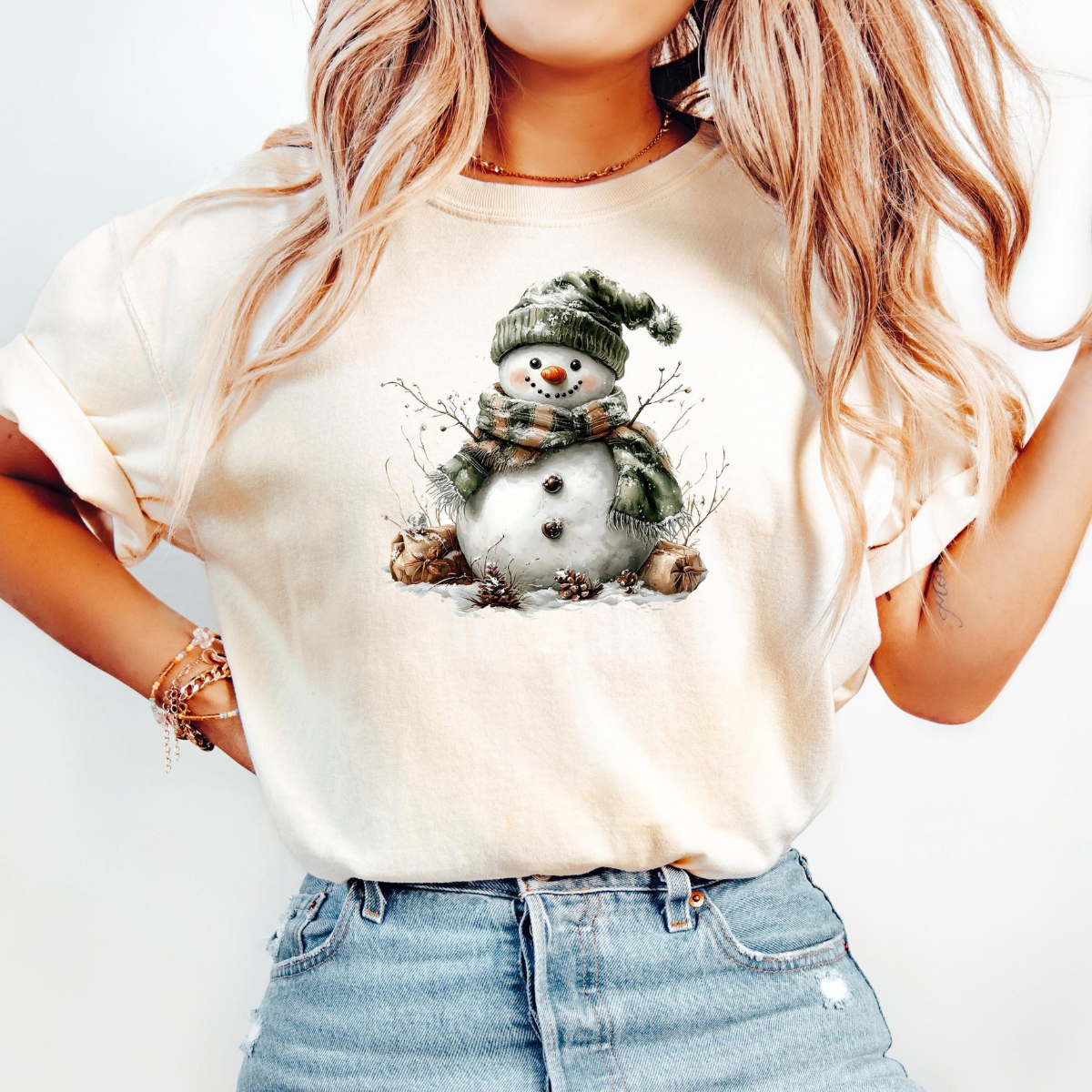 Christmas SnowmanSweatshirt, Cute Snowman Sweater, Women Christmas Shirt, Cute Winter Shirt, Gift For Christmas Lover, Snowman Season Shirt 4b4542bb-0e57-4348-bd9a-7ec3f77d8209-2.png