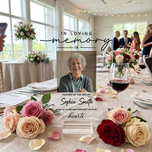 Custom Photo Reserved Memorial Wedding Decor - Personalized Acrylic Plaque - Memorial Gift 4b4c03f9-b4b3-44dd-946d-b1fe67183a4d-3.jpg