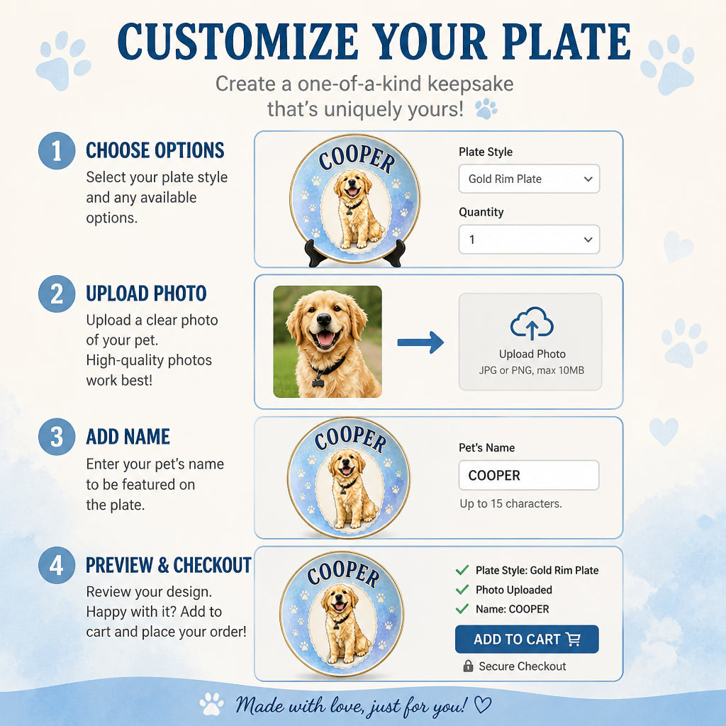 Custom Pet Portrait Jewelry Dish – Arched Name & Pawprint Pattern - Personalized Jewelry Plate 4b4cecb4-91cb-44f2-b12d-70a05631ef25.jpg