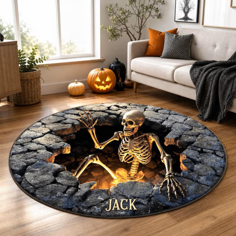 Personalized Skeleton Round Rug Custom Name Skull Floor Mat 3D Hole Illusion Gothic Halloween Decor Non Slip Living Room Bedroom Rug Gift 4b79fe7e-cc21-4f14-b753-91a938aea8e7-ggdff.jpg