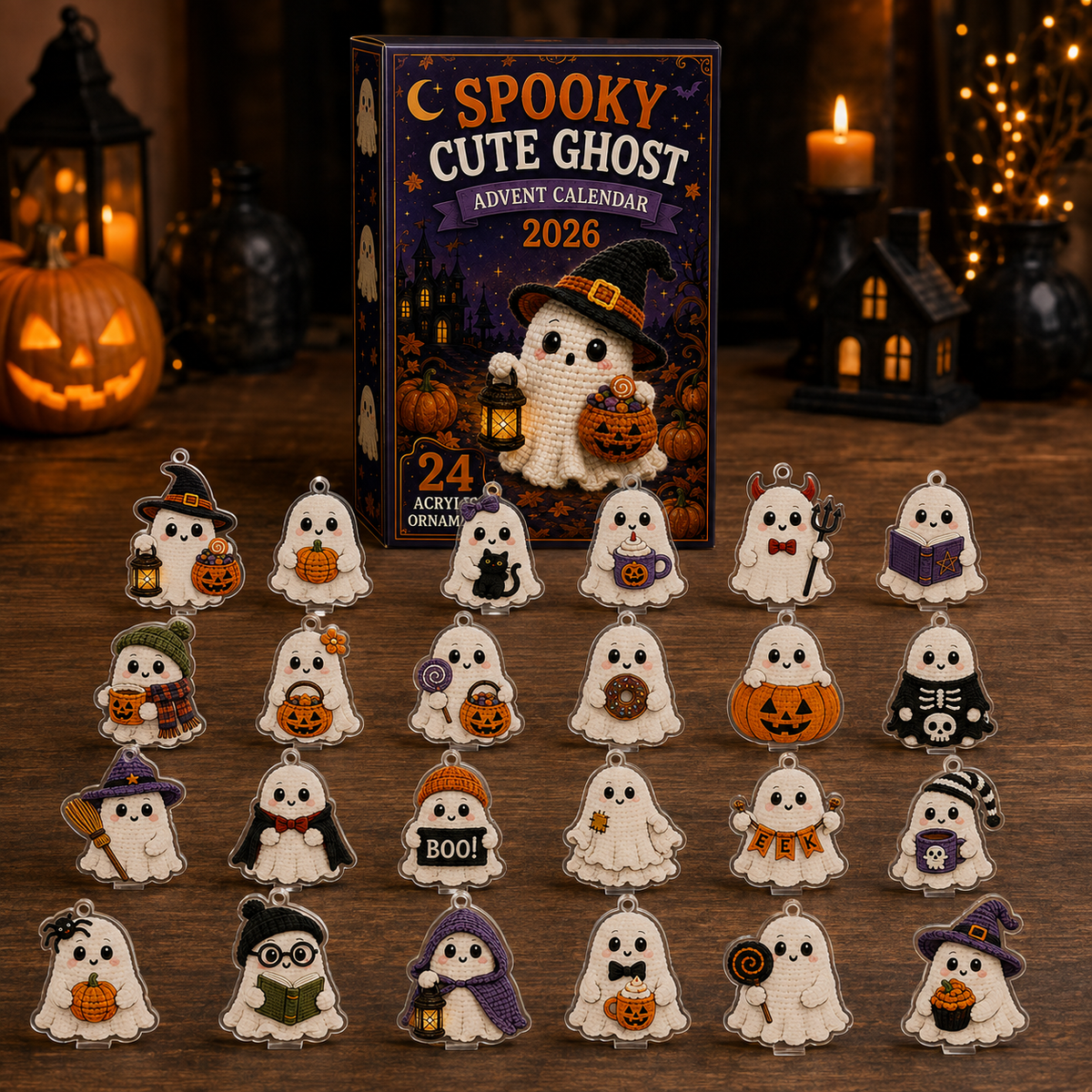 Spooky Cute Ghost Advent Calendar 2026 - 24-Day Festive Countdown, Acrylic Charms Blind Box - Gift For Family & Friends 4b7c3f15-8aba-4bb1-be9a-5318a5786dc5-box-charms.png